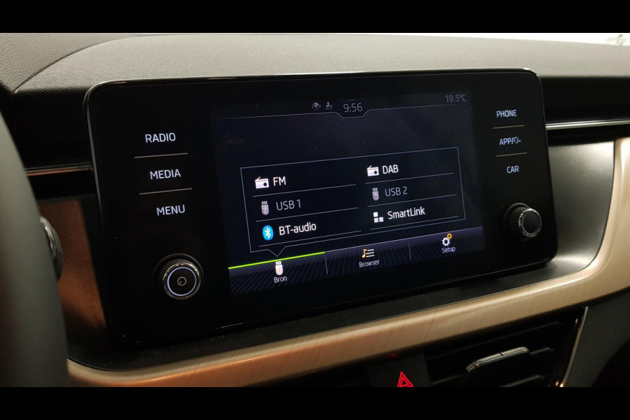 Škoda Kamiq 1.0 TSI DSG Style | Navigatie | Lane Assist | Cruise Control | Elektrische Achterklep | Lichtmetalen Velgen | LED | DAB | Climatronic |