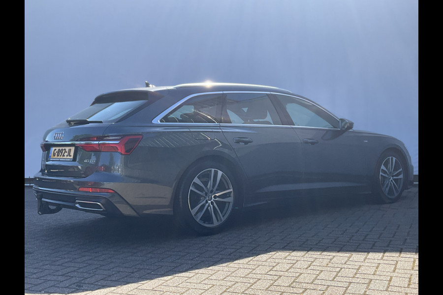 Audi A6 Avant 40 TDI Sport S line edition Carplay Stoelver. Trekhaak Incl.BTW