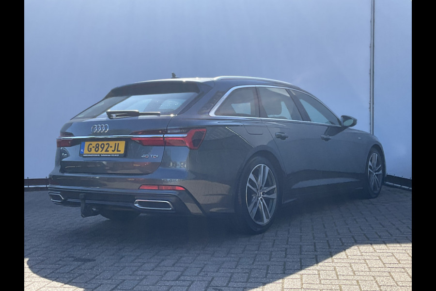 Audi A6 Avant 40 TDI Sport S line edition Carplay Stoelver. Trekhaak Incl.BTW