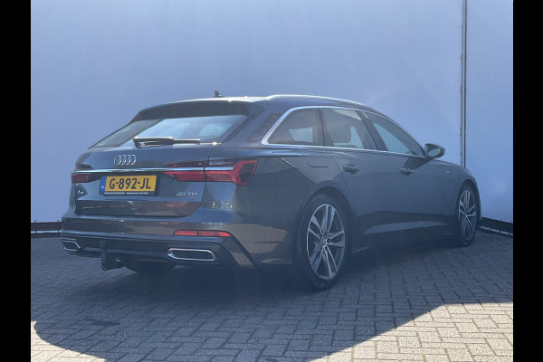 Audi A6 Avant 40 TDI Sport S line edition Carplay Stoelver. Trekhaak Incl.BTW
