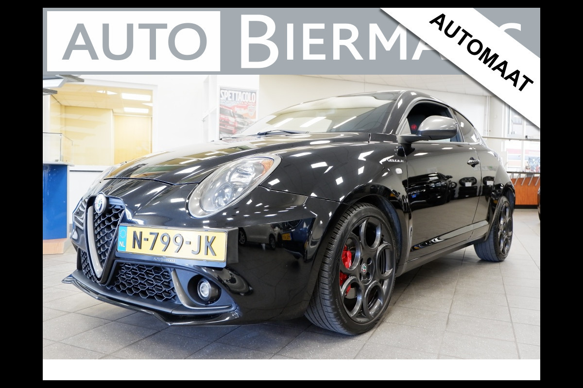 Alfa Romeo MiTo 1.4 T MA Veloce 170pk Rijklaarprijs / 12mnd BOVAG garantie Alfa Romeo MiTo 1.4 T MA Veloce 170pk Rijklaarprijs / 12mnd BOVAG garantie