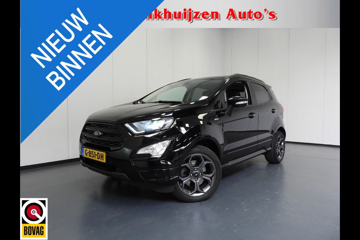 Ford EcoSport 1.0 EcoBoost ST-Line Black NAVI/CAMERA/XENON/TREKHAAK/17"LMV! Ford EcoSport 1.0 EcoBoost ST-Line Black NAVI/CAMERA/XENON/TREKHAAK/17"LMV!