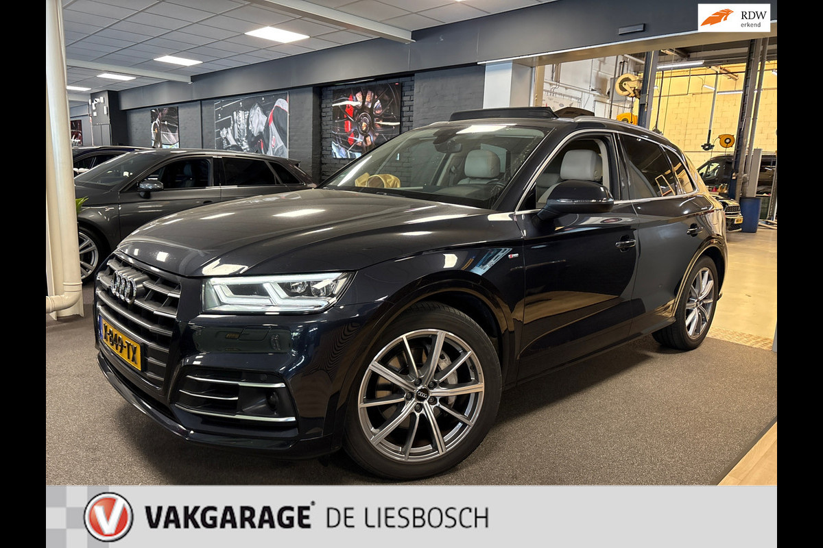Audi Q5 50 TFSI e quattro Pro Line / Leder /panorama-dak / trekhaak /luchtvering Audi Q5 50 TFSI e quattro Pro Line / Leder /panorama-dak / trekhaak /luchtvering