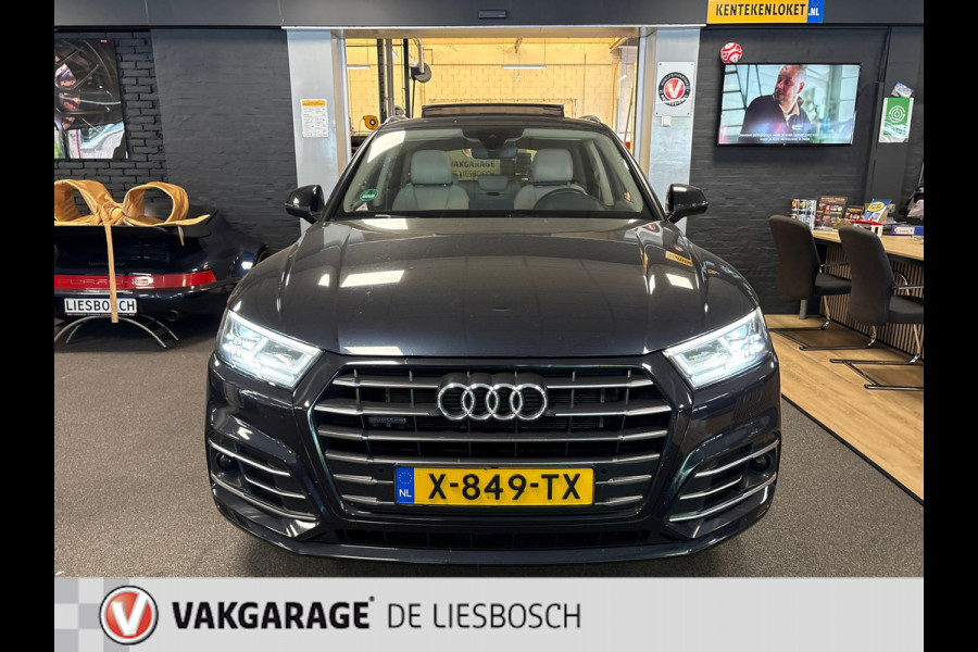 Audi Q5 50 TFSI e quattro Pro Line / Leder /panorama-dak / trekhaak /luchtvering