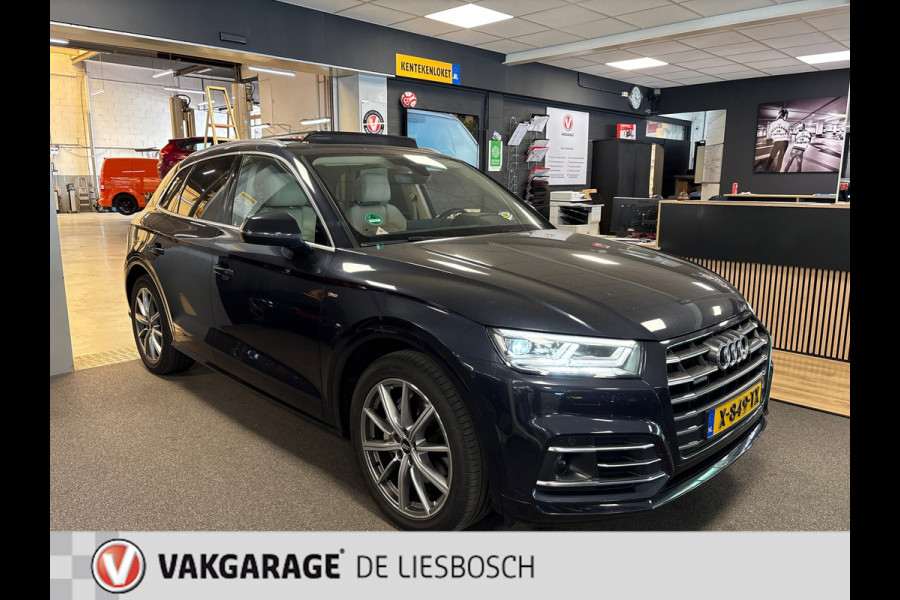 Audi Q5 50 TFSI e quattro Pro Line / Leder /panorama-dak / trekhaak /luchtvering