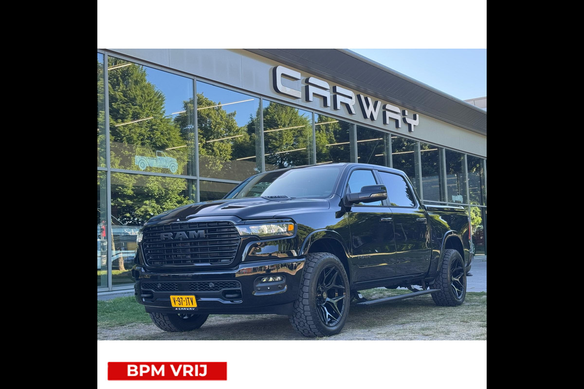 Dodge Ram 1500 2025 Laramie full spec. luchtvering, Pano, pass.scherm Dodge Ram 1500 2025 Laramie full spec. luchtvering, Pano, pass.scherm