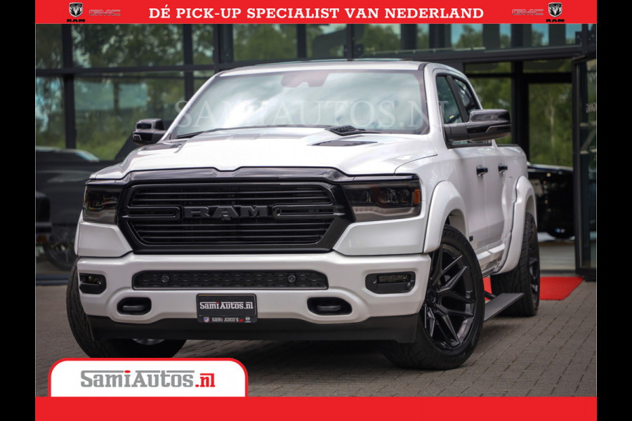 Dodge Ram 1500 Laramie Night | V8 5,7 402HP | Krachtige Hemi | Comfortabele Dubbele Cabine met Royale 5 Zitplaatsen | BPM vrij | Nu Leverbaar uit Voorraad | Voorraad Nr 2015 - 4725