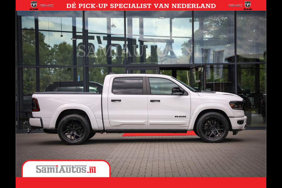 Dodge Ram 1500 Laramie Night | V8 5,7 402HP | Krachtige Hemi | Comfortabele Dubbele Cabine met Royale 5 Zitplaatsen | BPM vrij | Nu Leverbaar uit Voorraad | Voorraad Nr 2015 - 4725