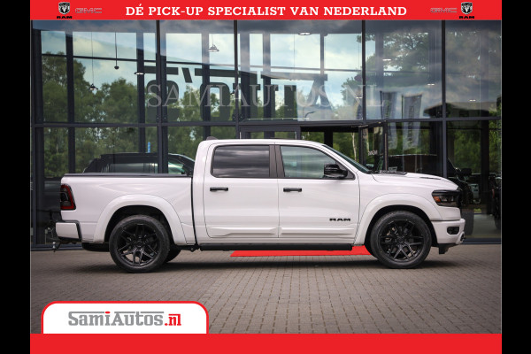 Dodge Ram 1500 Laramie Night | V8 5,7 402HP | Krachtige Hemi | Comfortabele Dubbele Cabine met Royale 5 Zitplaatsen | BPM vrij | Nu Leverbaar uit Voorraad | Voorraad Nr 2015 - 4725