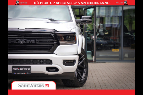 Dodge Ram 1500 Laramie Night | V8 5,7 402HP | Krachtige Hemi | Comfortabele Dubbele Cabine met Royale 5 Zitplaatsen | BPM vrij | Nu Leverbaar uit Voorraad | Voorraad Nr 2015 - 4725