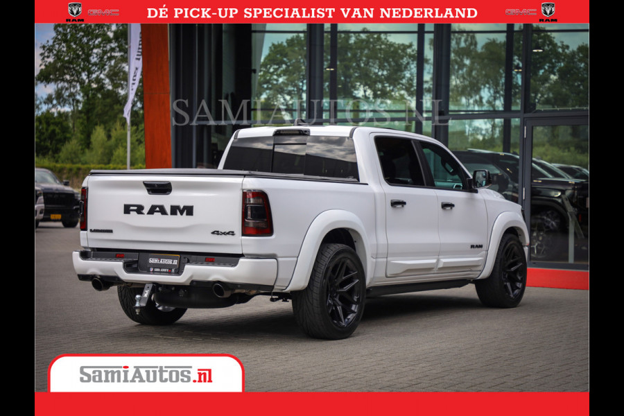 Dodge Ram 1500 Laramie Night | V8 5,7 402HP | Krachtige Hemi | Comfortabele Dubbele Cabine met Royale 5 Zitplaatsen | BPM vrij | Nu Leverbaar uit Voorraad | Voorraad Nr 2015 - 4725