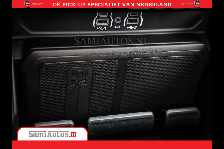 Dodge Ram Laramie Sport | 420HP 636NM | Stoere Sport en indrukwekkende kleur | Comfortabele Dubbele Cabine met Royale 5 Zitplaatsen | Nu Leverbaar uit Voorraad | Voorraad Nr 2218 - 3854