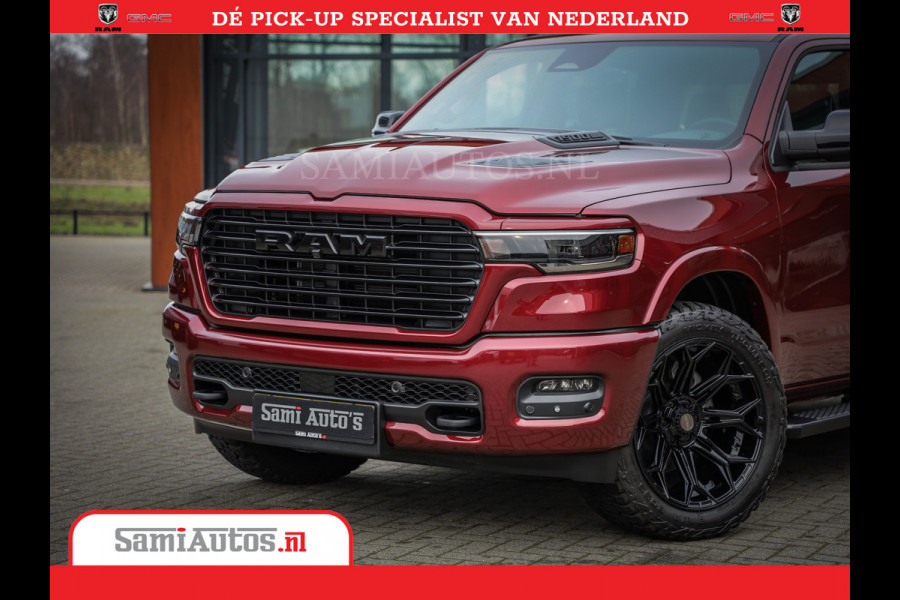 Dodge Ram Laramie Sport | 420HP 636NM | Stoere Sport en indrukwekkende kleur | Comfortabele Dubbele Cabine met Royale 5 Zitplaatsen | Nu Leverbaar uit Voorraad | Voorraad Nr 2218 - 3854