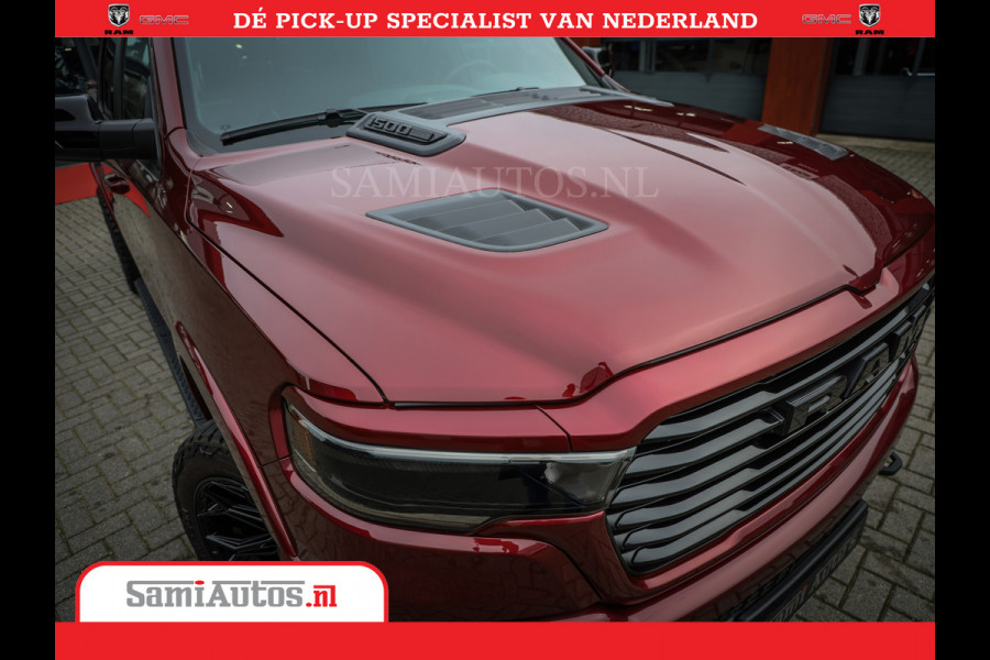 Dodge Ram Laramie Sport | 420HP 636NM | Stoere Sport en indrukwekkende kleur | Comfortabele Dubbele Cabine met Royale 5 Zitplaatsen | Nu Leverbaar uit Voorraad | Voorraad Nr 2218 - 3854