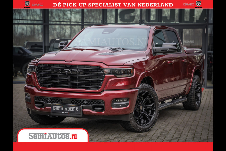 Dodge Ram Laramie Sport | 420HP 636NM | Stoere Sport en indrukwekkende kleur | Comfortabele Dubbele Cabine met Royale 5 Zitplaatsen | Nu Leverbaar uit Voorraad | Voorraad Nr 2218 - 3854