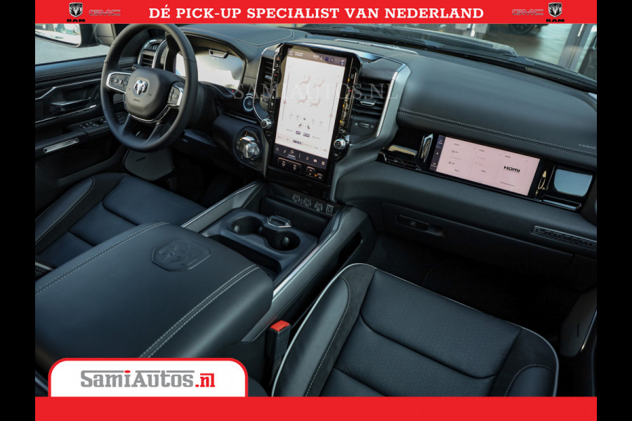 Dodge Ram 1500 Night Premium | Full Option | De Meest Luxe Pick-Up in zijn Klasse | Comfortabele Dubbele Cabine met Royale 5 Zitplaatsen | BPM vrij | Nu Leverbaar uit Voorraad | Voorraad Nr 2215 - 4984