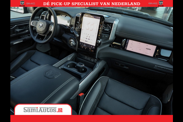 Dodge Ram 1500 Night Premium | Full Option | De Meest Luxe Pick-Up in zijn Klasse | Comfortabele Dubbele Cabine met Royale 5 Zitplaatsen | BPM vrij | Nu Leverbaar uit Voorraad | Voorraad Nr 2215 - 4984