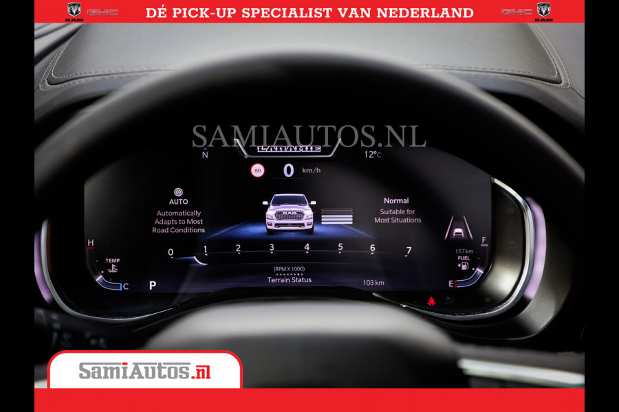 Dodge Ram 1500 Night Premium | Full Option | De Meest Luxe Pick-Up in zijn Klasse | Comfortabele Dubbele Cabine met Royale 5 Zitplaatsen | BPM vrij | Nu Leverbaar uit Voorraad | Voorraad Nr 2215 - 4984