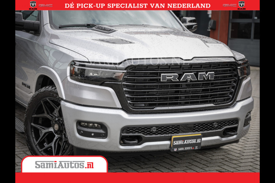 Dodge Ram 1500 Night Premium | Full Option | De Meest Luxe Pick-Up in zijn Klasse | Comfortabele Dubbele Cabine met Royale 5 Zitplaatsen | BPM vrij | Nu Leverbaar uit Voorraad | Voorraad Nr 2215 - 4984