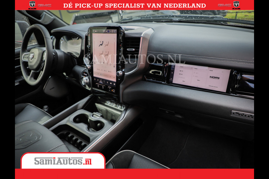 Dodge Ram 1500 Night Premium | Full Option | De Meest Luxe Pick-Up in zijn Klasse | Comfortabele Dubbele Cabine met Royale 5 Zitplaatsen | BPM vrij | Nu Leverbaar uit Voorraad | Voorraad Nr 2215 - 4984