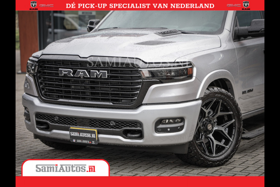 Dodge Ram 1500 Night Premium | Full Option | De Meest Luxe Pick-Up in zijn Klasse | Comfortabele Dubbele Cabine met Royale 5 Zitplaatsen | BPM vrij | Nu Leverbaar uit Voorraad | Voorraad Nr 2215 - 4984