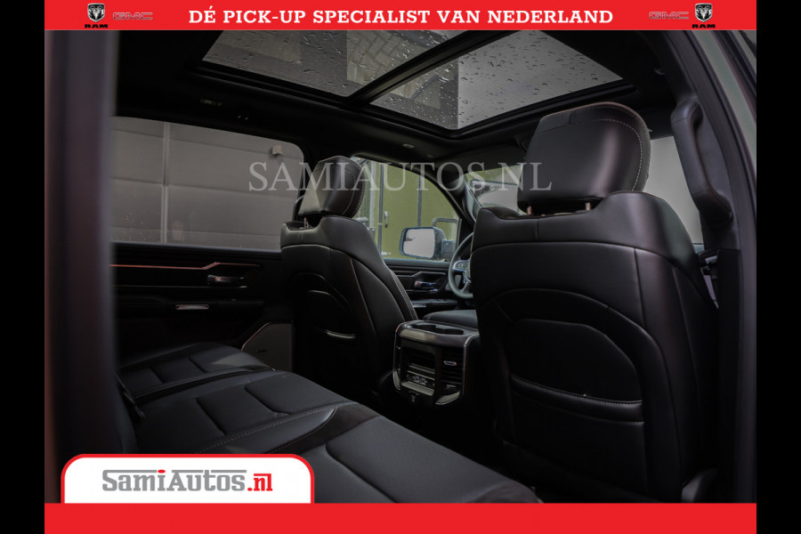 Dodge Ram 1500 Night Premium | Full Option | De Meest Luxe Pick-Up in zijn Klasse | Comfortabele Dubbele Cabine met Royale 5 Zitplaatsen | BPM vrij | Nu Leverbaar uit Voorraad | Voorraad Nr 2215 - 4984