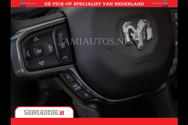 Dodge Ram 1500 Night Premium | Full Option | De Meest Luxe Pick-Up in zijn Klasse | Comfortabele Dubbele Cabine met Royale 5 Zitplaatsen | BPM vrij | Nu Leverbaar uit Voorraad | Voorraad Nr 2215 - 4984
