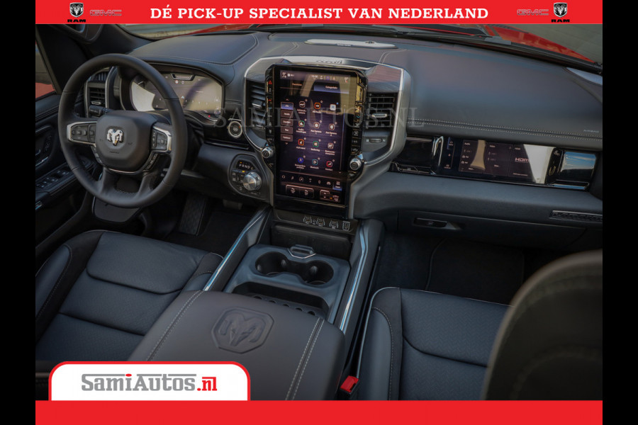 Dodge Ram 1500 Night Premium | Full Option | De Meest Luxe Pick-Up in zijn Klasse | Comfortabele Dubbele Cabine met Royale 5 Zitplaatsen | BPM vrij | Nu Leverbaar uit Voorraad | Voorraad Nr 2226 - 4993