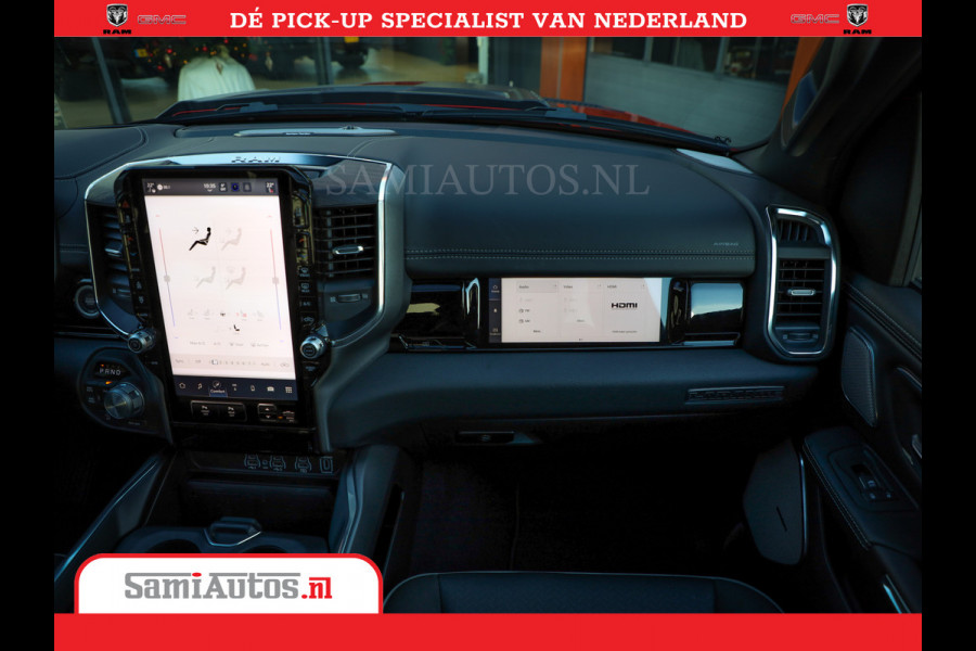 Dodge Ram 1500 Night Premium | Full Option | De Meest Luxe Pick-Up in zijn Klasse | Comfortabele Dubbele Cabine met Royale 5 Zitplaatsen | BPM vrij | Nu Leverbaar uit Voorraad | Voorraad Nr 2226 - 4993