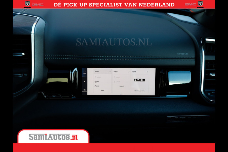 Dodge Ram 1500 Night Premium | Full Option | De Meest Luxe Pick-Up in zijn Klasse | Comfortabele Dubbele Cabine met Royale 5 Zitplaatsen | BPM vrij | Nu Leverbaar uit Voorraad | Voorraad Nr 2226 - 4993