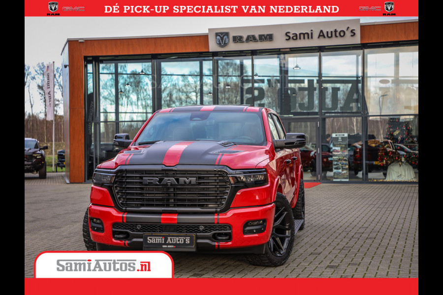 Dodge Ram 1500 Night Premium | Full Option | De Meest Luxe Pick-Up in zijn Klasse | Comfortabele Dubbele Cabine met Royale 5 Zitplaatsen | BPM vrij | Nu Leverbaar uit Voorraad | Voorraad Nr 2226 - 4993