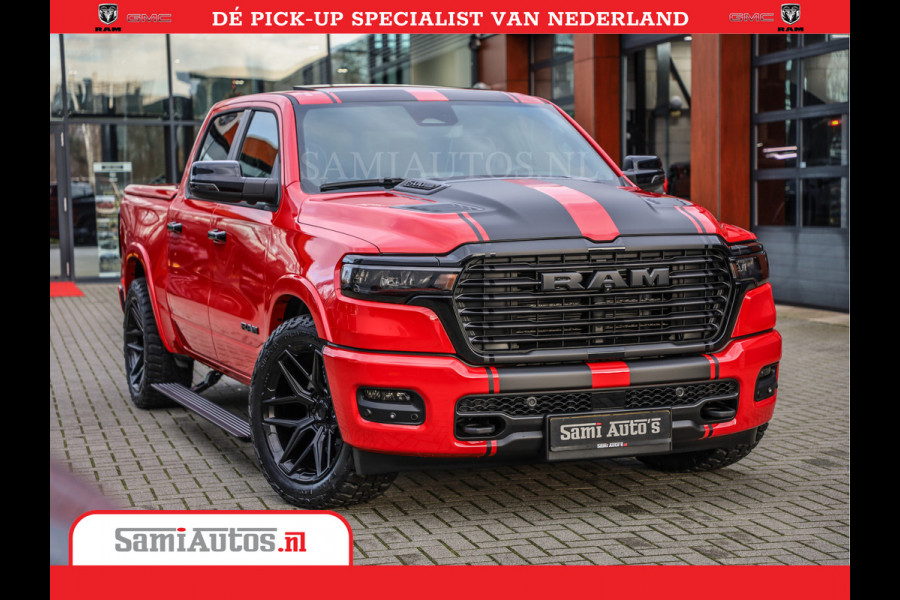 Dodge Ram 1500 Night Premium | Full Option | De Meest Luxe Pick-Up in zijn Klasse | Comfortabele Dubbele Cabine met Royale 5 Zitplaatsen | BPM vrij | Nu Leverbaar uit Voorraad | Voorraad Nr 2226 - 4993