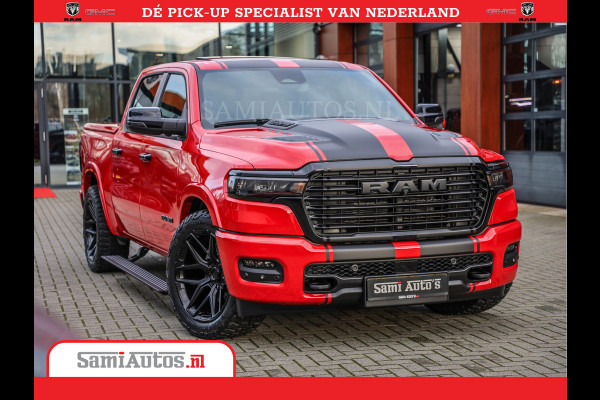 Dodge Ram 1500 Night Premium | Full Option | De Meest Luxe Pick-Up in zijn Klasse | Comfortabele Dubbele Cabine met Royale 5 Zitplaatsen | BPM vrij | Nu Leverbaar uit Voorraad | Voorraad Nr 2226 - 4993