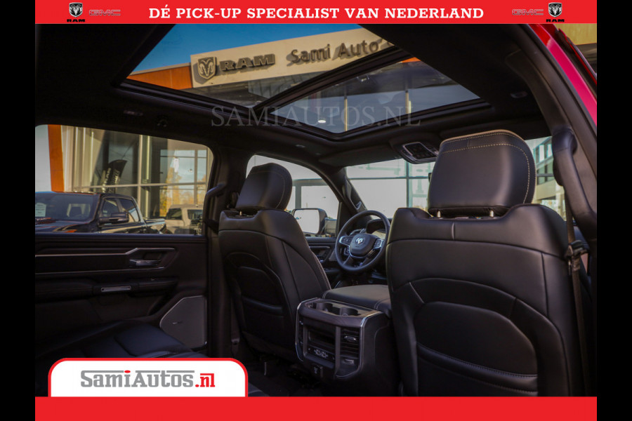 Dodge Ram 1500 Night Premium | Full Option | De Meest Luxe Pick-Up in zijn Klasse | Comfortabele Dubbele Cabine met Royale 5 Zitplaatsen | BPM vrij | Nu Leverbaar uit Voorraad | Voorraad Nr 2226 - 4993