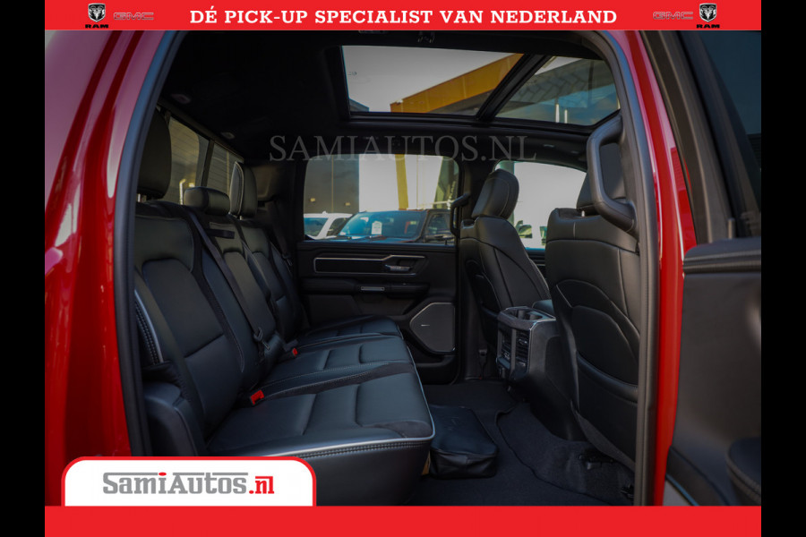 Dodge Ram 1500 Night Premium | Full Option | De Meest Luxe Pick-Up in zijn Klasse | Comfortabele Dubbele Cabine met Royale 5 Zitplaatsen | BPM vrij | Nu Leverbaar uit Voorraad | Voorraad Nr 2226 - 4993