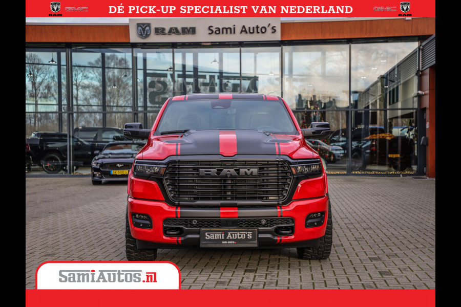 Dodge Ram 1500 Night Premium | Full Option | De Meest Luxe Pick-Up in zijn Klasse | Comfortabele Dubbele Cabine met Royale 5 Zitplaatsen | BPM vrij | Nu Leverbaar uit Voorraad | Voorraad Nr 2226 - 4993