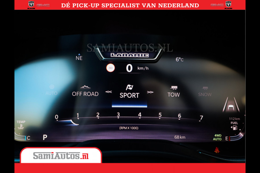 Dodge Ram 1500 Night Premium | Full Option | De Meest Luxe Pick-Up in zijn Klasse | Comfortabele Dubbele Cabine met Royale 5 Zitplaatsen | BPM vrij | Nu Leverbaar uit Voorraad | Voorraad Nr 2226 - 4993