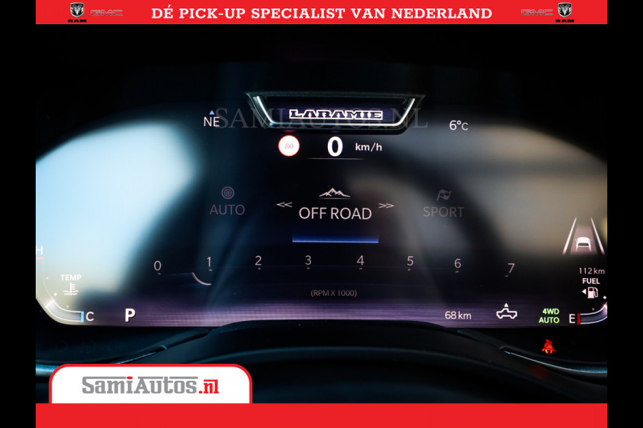Dodge Ram 1500 Night Premium | Full Option | De Meest Luxe Pick-Up in zijn Klasse | Comfortabele Dubbele Cabine met Royale 5 Zitplaatsen | BPM vrij | Nu Leverbaar uit Voorraad | Voorraad Nr 2226 - 4993