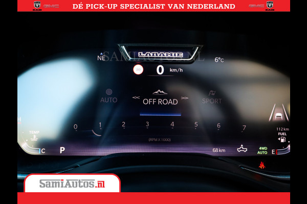Dodge Ram 1500 Night Premium | Full Option | De Meest Luxe Pick-Up in zijn Klasse | Comfortabele Dubbele Cabine met Royale 5 Zitplaatsen | BPM vrij | Nu Leverbaar uit Voorraad | Voorraad Nr 2226 - 4993