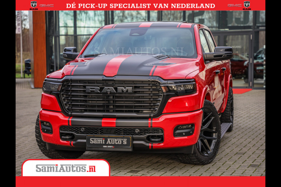 Dodge Ram 1500 Night Premium | Full Option | De Meest Luxe Pick-Up in zijn Klasse | Comfortabele Dubbele Cabine met Royale 5 Zitplaatsen | BPM vrij | Nu Leverbaar uit Voorraad | Voorraad Nr 2226 - 4993