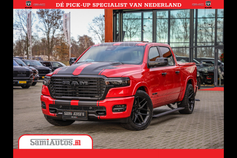 Dodge Ram 1500 Night Premium | Full Option | De Meest Luxe Pick-Up in zijn Klasse | Comfortabele Dubbele Cabine met Royale 5 Zitplaatsen | BPM vrij | Nu Leverbaar uit Voorraad | Voorraad Nr 2226 - 4993
