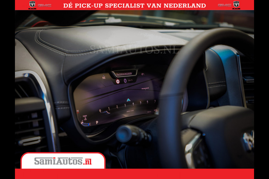 Dodge Ram 1500 Night Premium | Full Option | De Meest Luxe Pick-Up in zijn Klasse | Comfortabele Dubbele Cabine met Royale 5 Zitplaatsen | BPM vrij | Nu Leverbaar uit Voorraad | Voorraad Nr 2226 - 4993