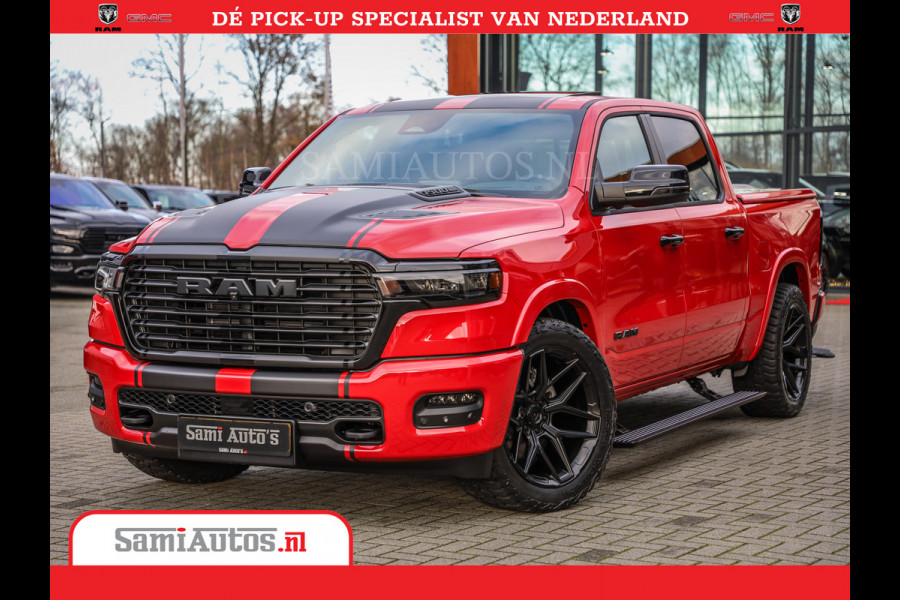 Dodge Ram 1500 Night Premium | Full Option | De Meest Luxe Pick-Up in zijn Klasse | Comfortabele Dubbele Cabine met Royale 5 Zitplaatsen | BPM vrij | Nu Leverbaar uit Voorraad | Voorraad Nr 2226 - 4993