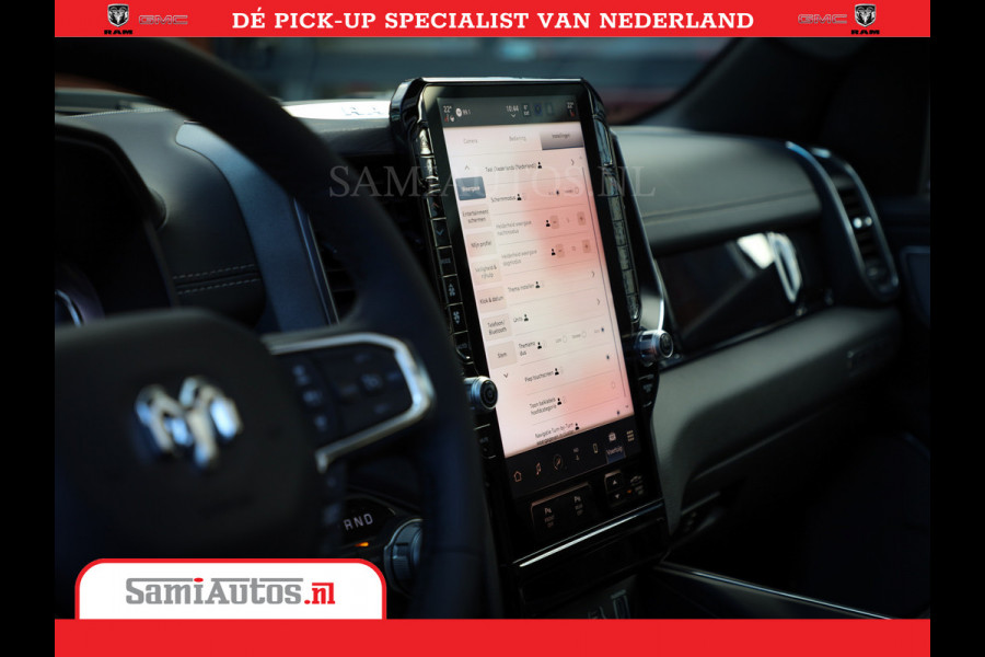 Dodge Ram 1500 Night Premium | Full Option | De Meest Luxe Pick-Up in zijn Klasse | Comfortabele Dubbele Cabine met Royale 5 Zitplaatsen | BPM vrij | Nu Leverbaar uit Voorraad | Voorraad Nr 2226 - 4993