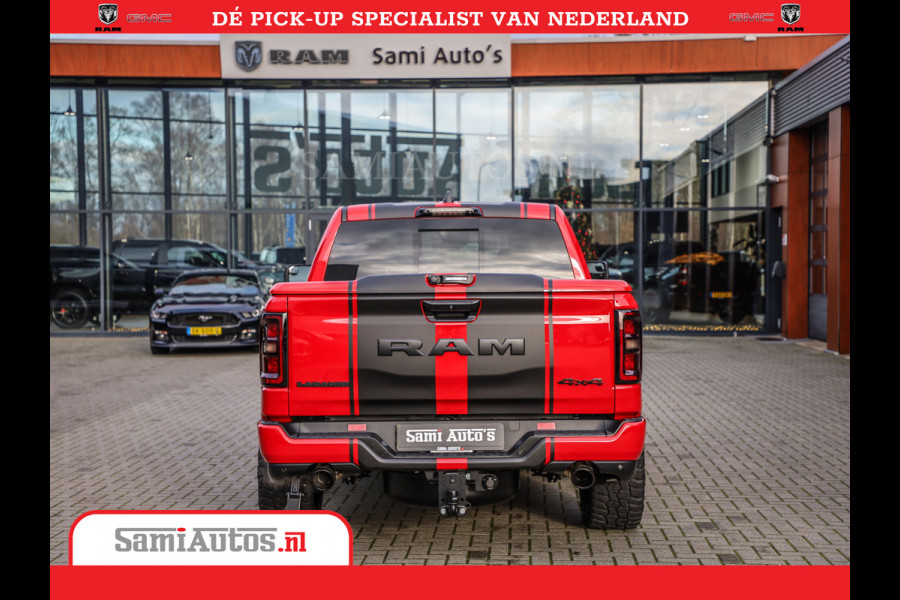 Dodge Ram 1500 Night Premium | Full Option | De Meest Luxe Pick-Up in zijn Klasse | Comfortabele Dubbele Cabine met Royale 5 Zitplaatsen | BPM vrij | Nu Leverbaar uit Voorraad | Voorraad Nr 2226 - 4993