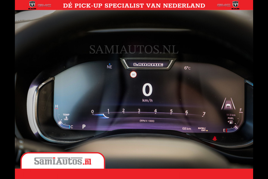 Dodge Ram 1500 Night Premium | Full Option | De Meest Luxe Pick-Up in zijn Klasse | Comfortabele Dubbele Cabine met Royale 5 Zitplaatsen | BPM vrij | Nu Leverbaar uit Voorraad | Voorraad Nr 2226 - 4993