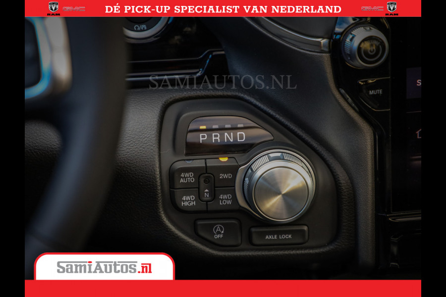 Dodge Ram 1500 Night Premium | Full Option | De Meest Luxe Pick-Up in zijn Klasse | Comfortabele Dubbele Cabine met Royale 5 Zitplaatsen | BPM vrij | Nu Leverbaar uit Voorraad | Voorraad Nr 2226 - 4993