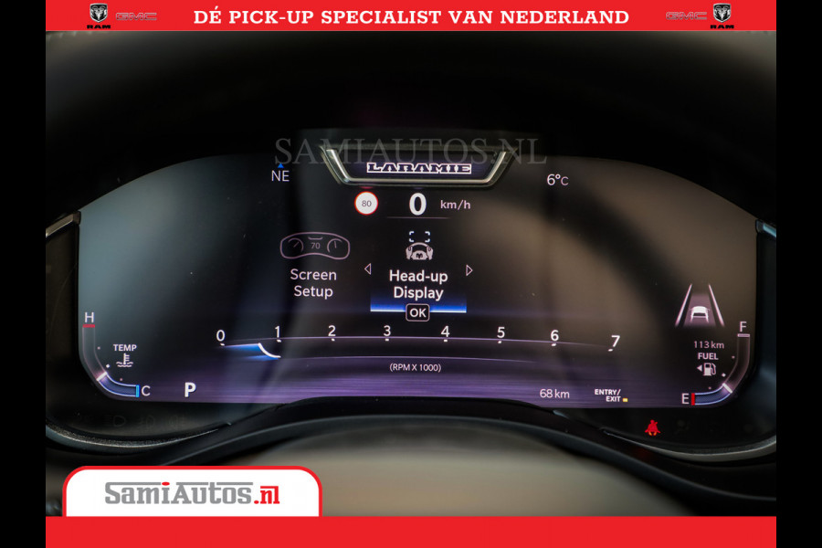Dodge Ram 1500 Night Premium | Full Option | De Meest Luxe Pick-Up in zijn Klasse | Comfortabele Dubbele Cabine met Royale 5 Zitplaatsen | BPM vrij | Nu Leverbaar uit Voorraad | Voorraad Nr 2226 - 4993
