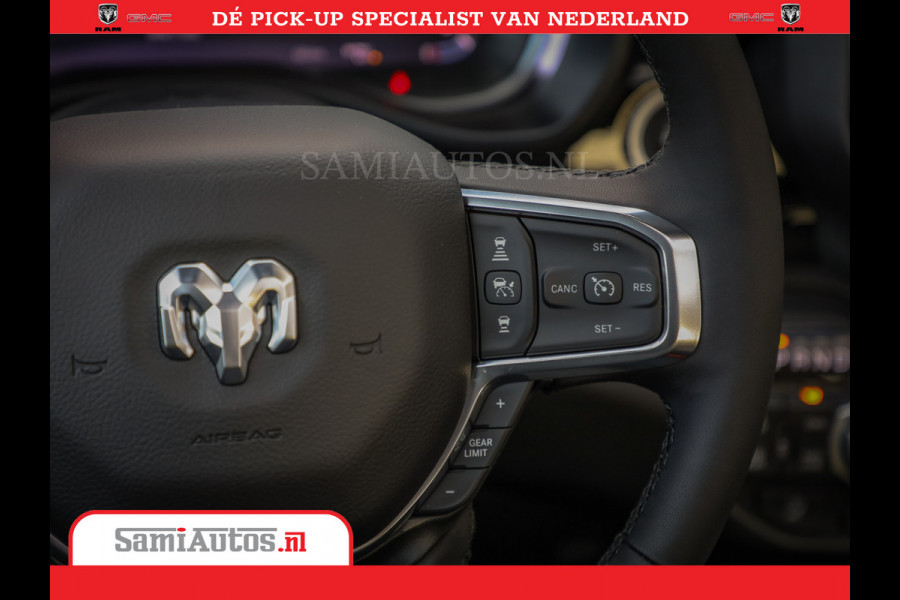 Dodge Ram 1500 Night Premium | Full Option | De Meest Luxe Pick-Up in zijn Klasse | Comfortabele Dubbele Cabine met Royale 5 Zitplaatsen | BPM vrij | Nu Leverbaar uit Voorraad | Voorraad Nr 2226 - 4993