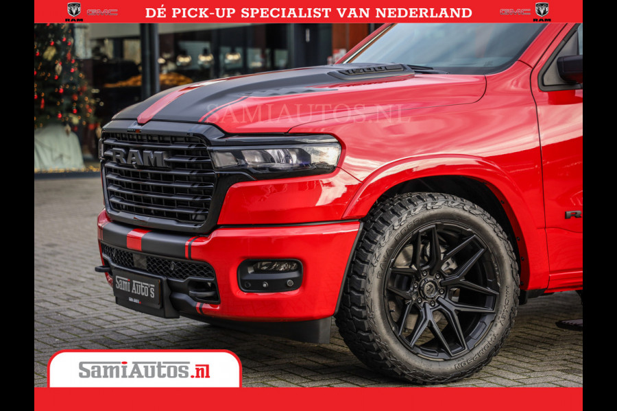 Dodge Ram 1500 Night Premium | Full Option | De Meest Luxe Pick-Up in zijn Klasse | Comfortabele Dubbele Cabine met Royale 5 Zitplaatsen | BPM vrij | Nu Leverbaar uit Voorraad | Voorraad Nr 2226 - 4993